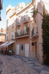 Scenic view of Malaga cityscape with historic buildings