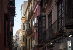 Conjunto histórico de Málaga with architectural buildings