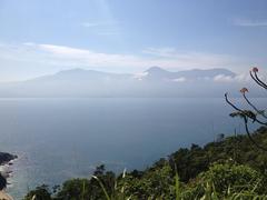 View from the Mirante lookout in Caraguatatuba