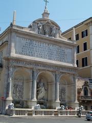 Fontana dell'Acqua Felice in Rome