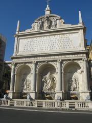 Splendid Moses Fountain in Rome