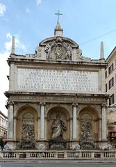 Acqua Felice fountain in Rome