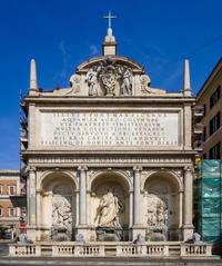 Fontana dell'Acqua Felice in Rome