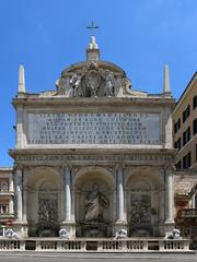 Fontana dell'Acqua Felice in Rome