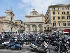 Piazza di San Bernardo panoramic view