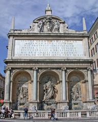 Fontana dell'Acqua Felice in Rome, Piazza San Bernardo