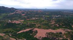 View from old Durg hill, Sangagiri