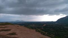 View from old Durg hill, Sangagiri