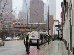 Brown Line Shuttle Bus in Chicago