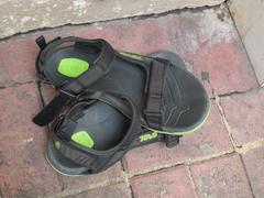 Teva hiking sandals on street