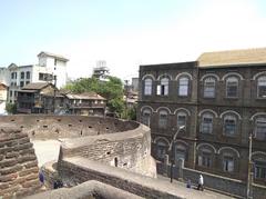 Rear view of Shaniwar Wada fort in Pune