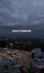 panoramic view of Coimbatore city