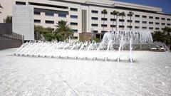 Los Angeles Grand Park fountains