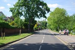 A4094 road in England