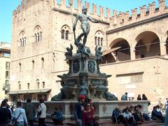 Fountain of Neptune by Jean de Boulogne in Bologna, Italy