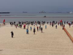 Manila Bay beach project along Roxas Boulevard