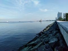 Manila Bay in the morning