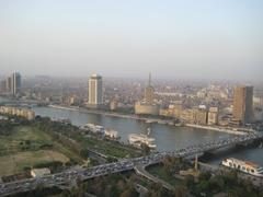 View looking east from Cairo Tower