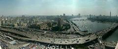 Cairo skyline with the Hilton hotel