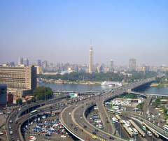 6th October Bridge in Cairo