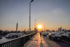 6th October Bridge and Cairo Tower