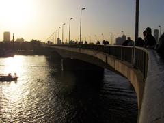 Bridge over the Nile in Cairo