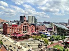 Historic Power Plant building at Baltimore's Inner Harbor
