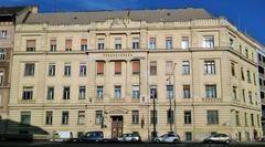 Old residential buildings at the beginning of Fiumei út street