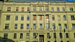 Old residential buildings at the beginning of Fiumei út