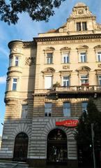 Old residential buildings at the beginning of Fiumei út