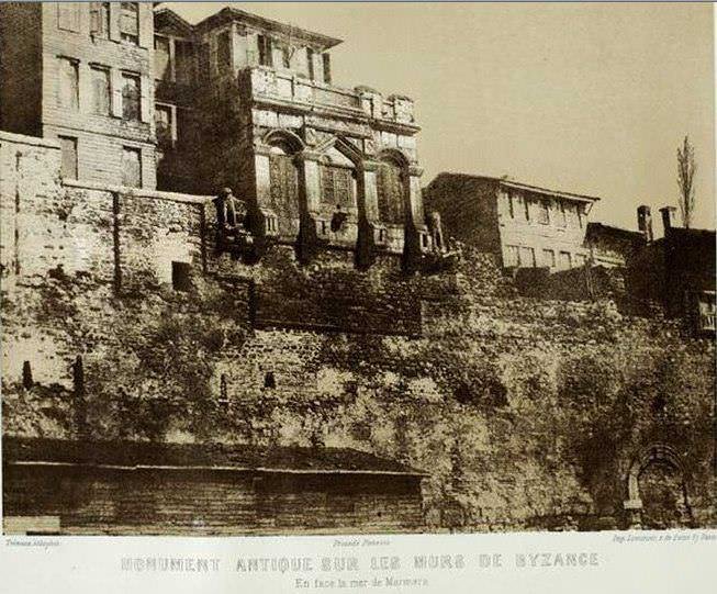 Boukoleon Palace from 1850