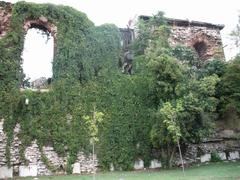 Exterior view of the Palace of Bucoleon in Istanbul, with its historic stone walls and arched windows by the sea