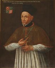 Portrait of Bishop D. Luís Figueiredo de Lemos, 7th Bishop of Funchal, oil painting from 1790