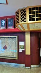 Interior of Fővárosi Nagycirkusz with stage and seating