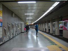 Chungmuro Station entrance with modern architecture