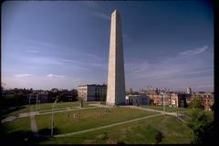 Boston National Historical Park showcasing historic architecture and lush greenery
