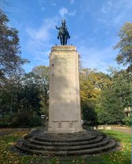Monument to Marshal Foch in Lille in October 2020