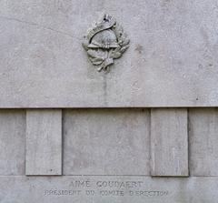 Inscription on Monument au Maréchal Foch in Lille