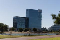 Crown Towers Perth photographed from Burswood Park