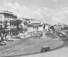 Plac Bankowy Warszawa in the 1970s