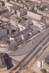 Plac Feliksa Dzierżyńskiego Bankowy square in Warsaw in the 1960s