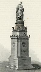 Monument dedicated to Alessandro Volta in Como