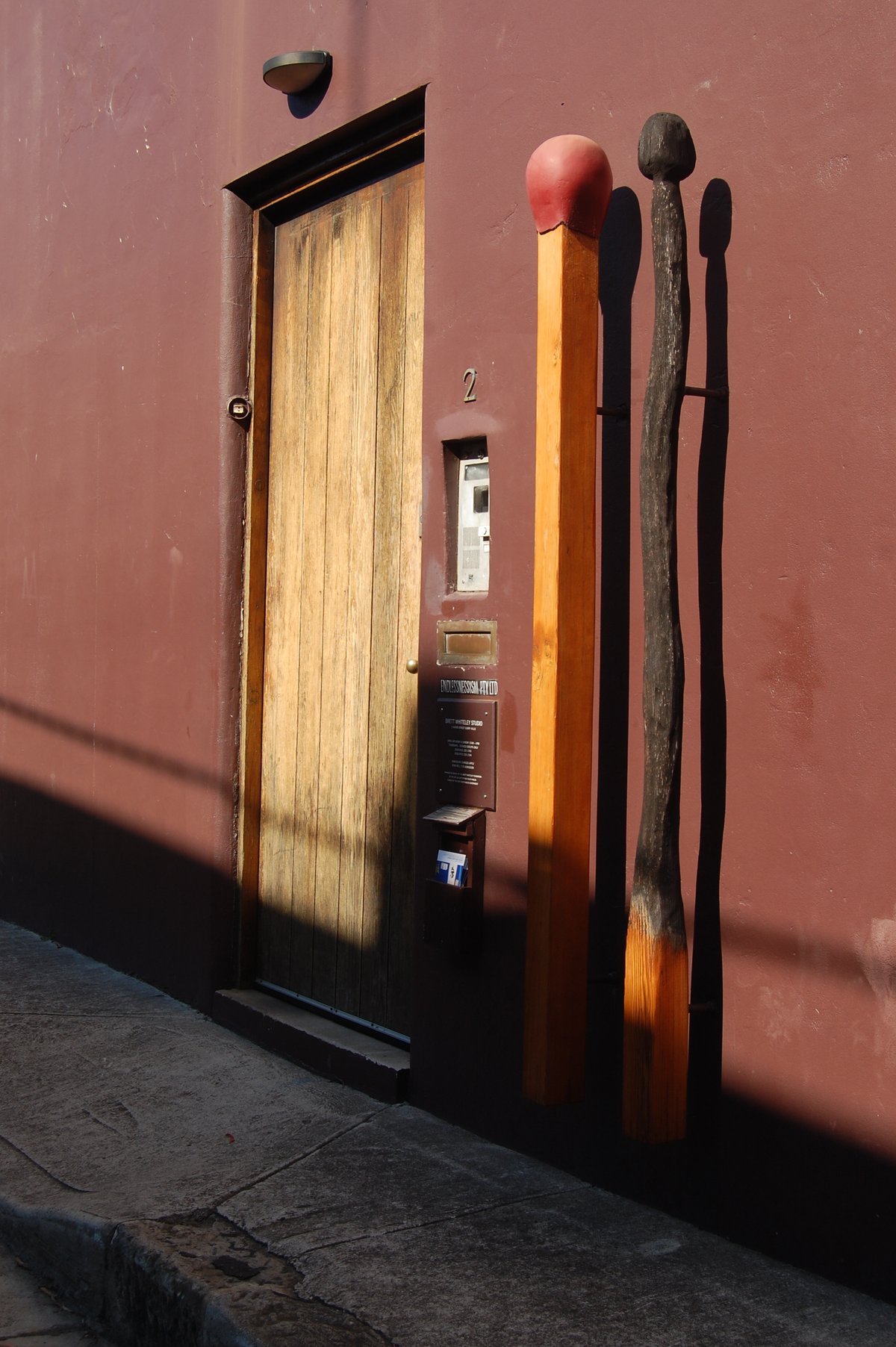 Exterior view of Brett Whiteley Studio in Sydney, Australia