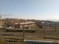 Schiebebühne and workshop at Stuttgart-Rosenstein depot