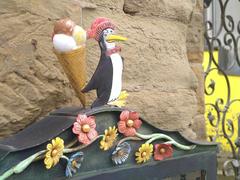 Ice cream shop Pinguin at Eugensplatz in Stuttgart