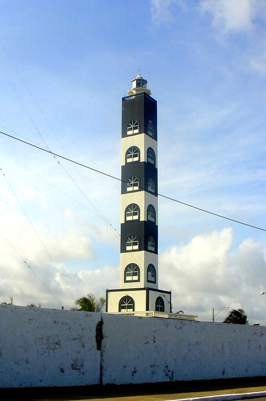 Farol do Bairro Coroa do Meio lighthouse in Aracaju