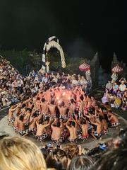 Bali Kecak Dance at Sunset in Seminyak