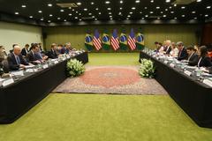 High Level Dialogue between U.S. and Brazil delegates