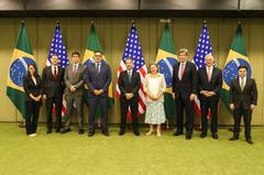 High Level Dialogue meeting between U.S. and Brazil officials