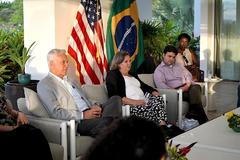 High Level Dialogue meeting between U.S. and Brazil officials